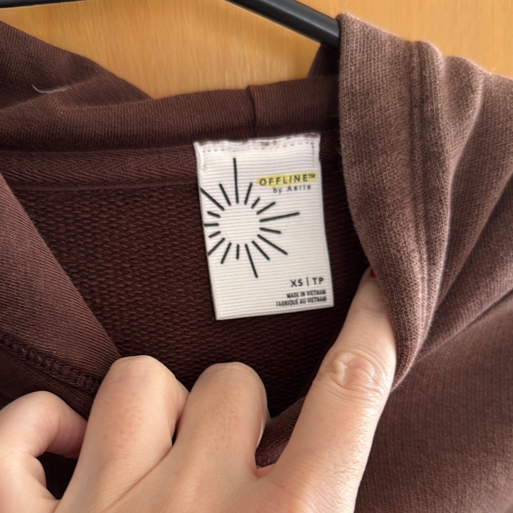 Offline by Aerie Brown Top